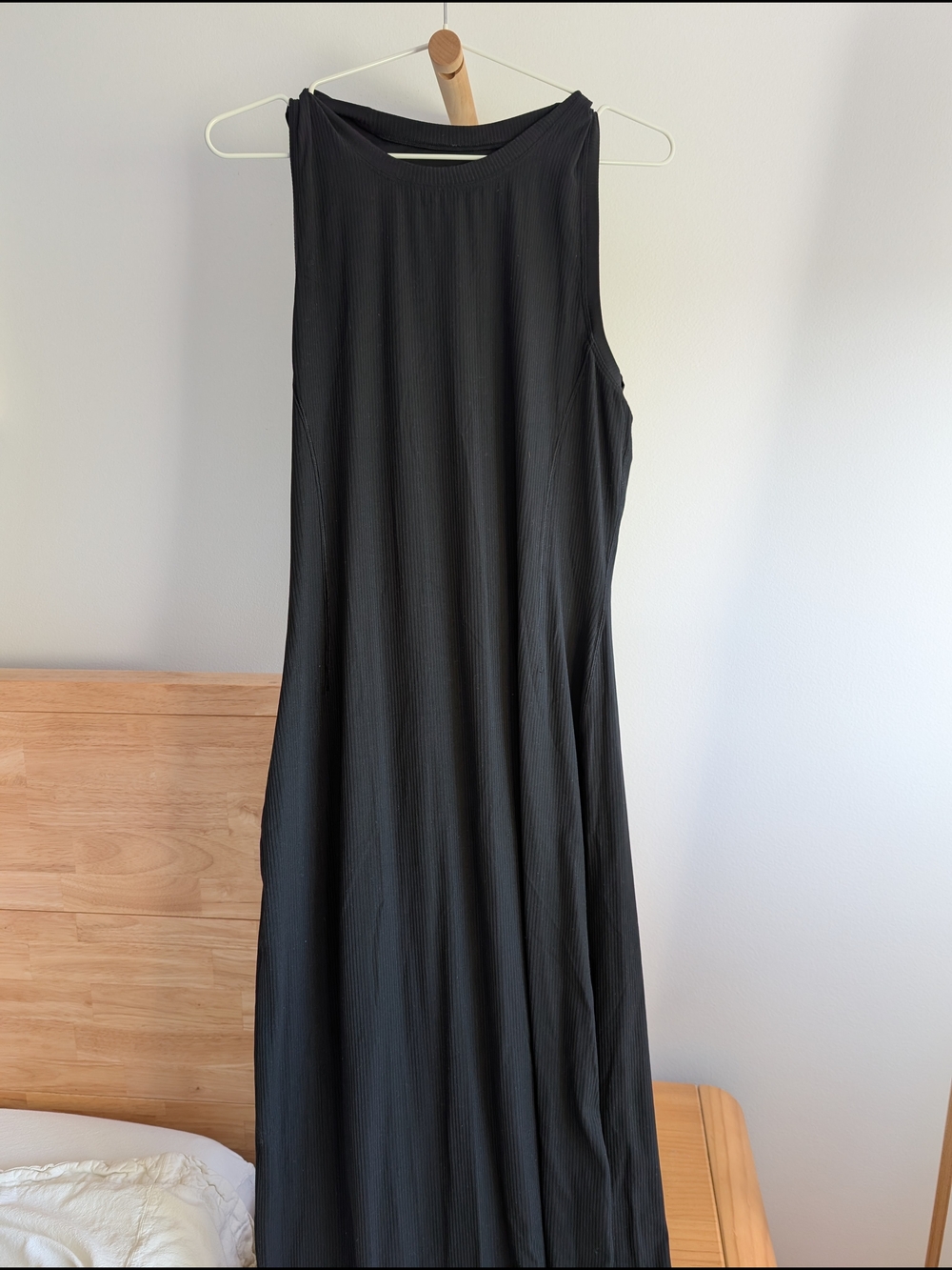 lululemon athletica Black Sleeveless Maxi Dress